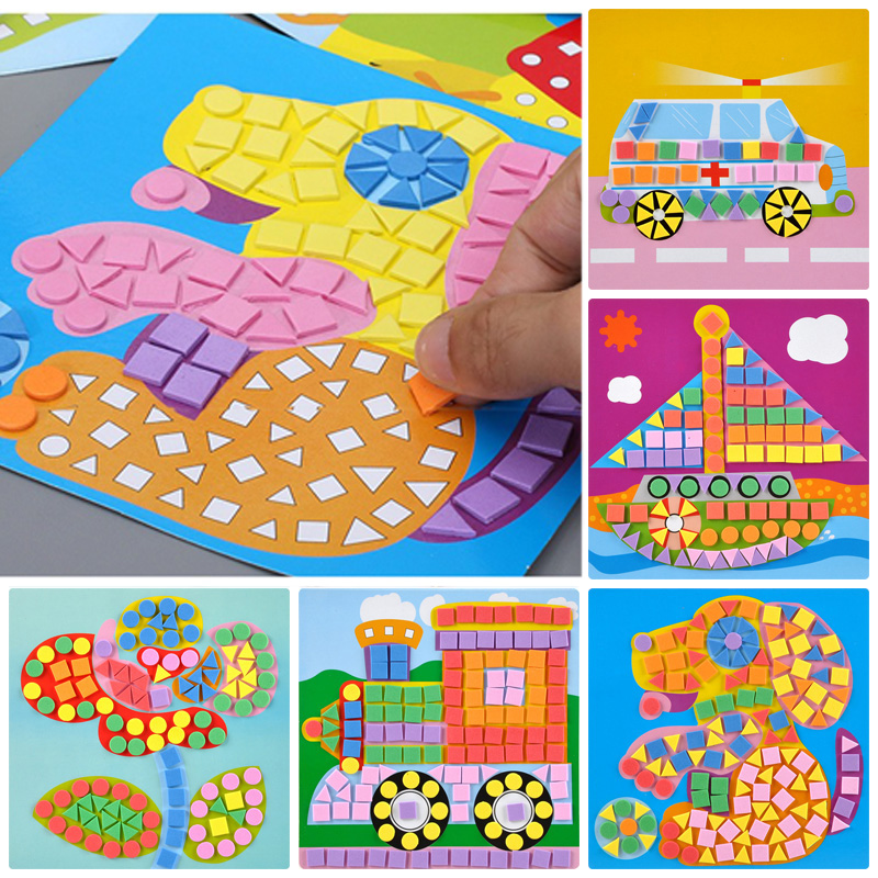 Home Decor Etsy - 6/12 stücke Mosaike Gemälde DIY Schaum