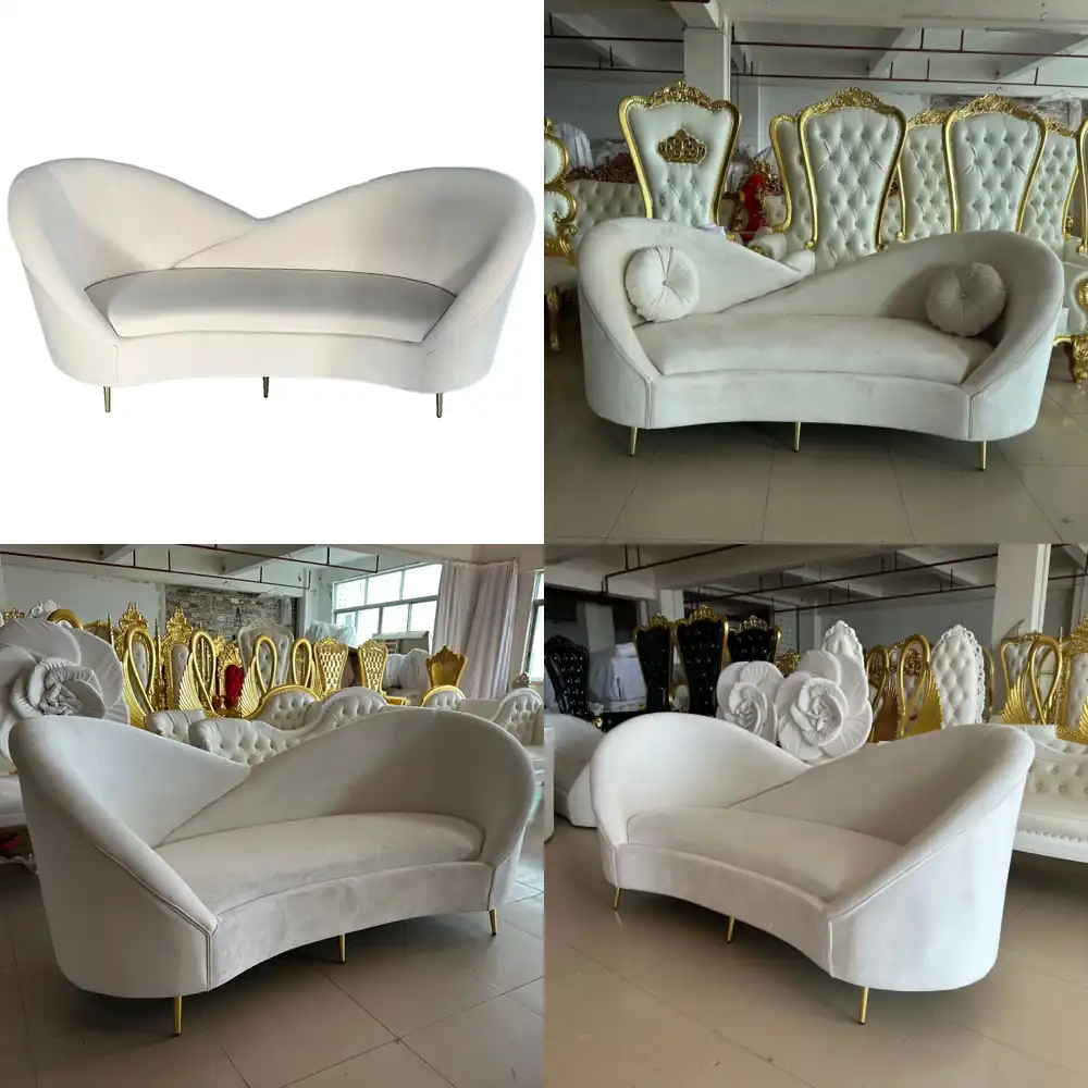 Home Decor Furniture - 2026 Heißer Verkauf Hochzeitssofa-Set für Braut