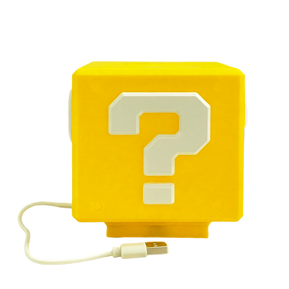 Home Decor Etsy - 2026 Question Block Lampe mit Soundeffekten
