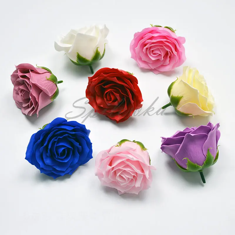 Home Decor For Wedding - Spilewka 6-lagig dia7cm Qualität Rosen Blumen