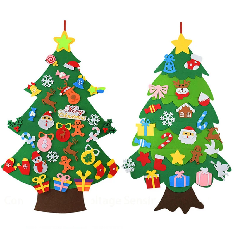 Home Decor Xmas Gifts - Kinder DIY Filz Weihnachten Baum Weihnachten