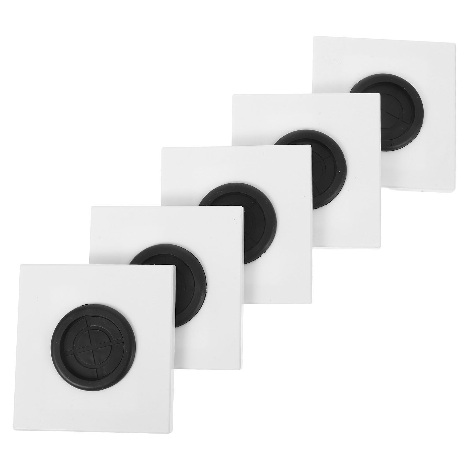 Home Decor Outlet - 5 Stück Leere Abdeckplatten für Steckdosen,
