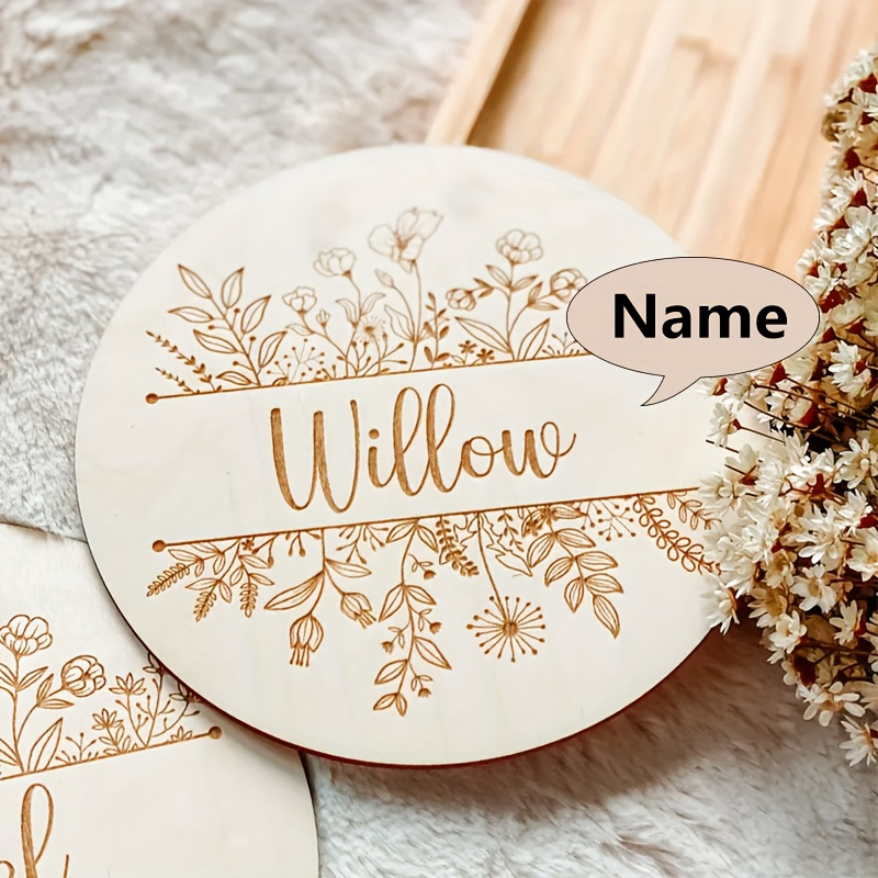 Personalisierte Blumen-Gravur  – Home Decor For Wedding Bewertung und Preis