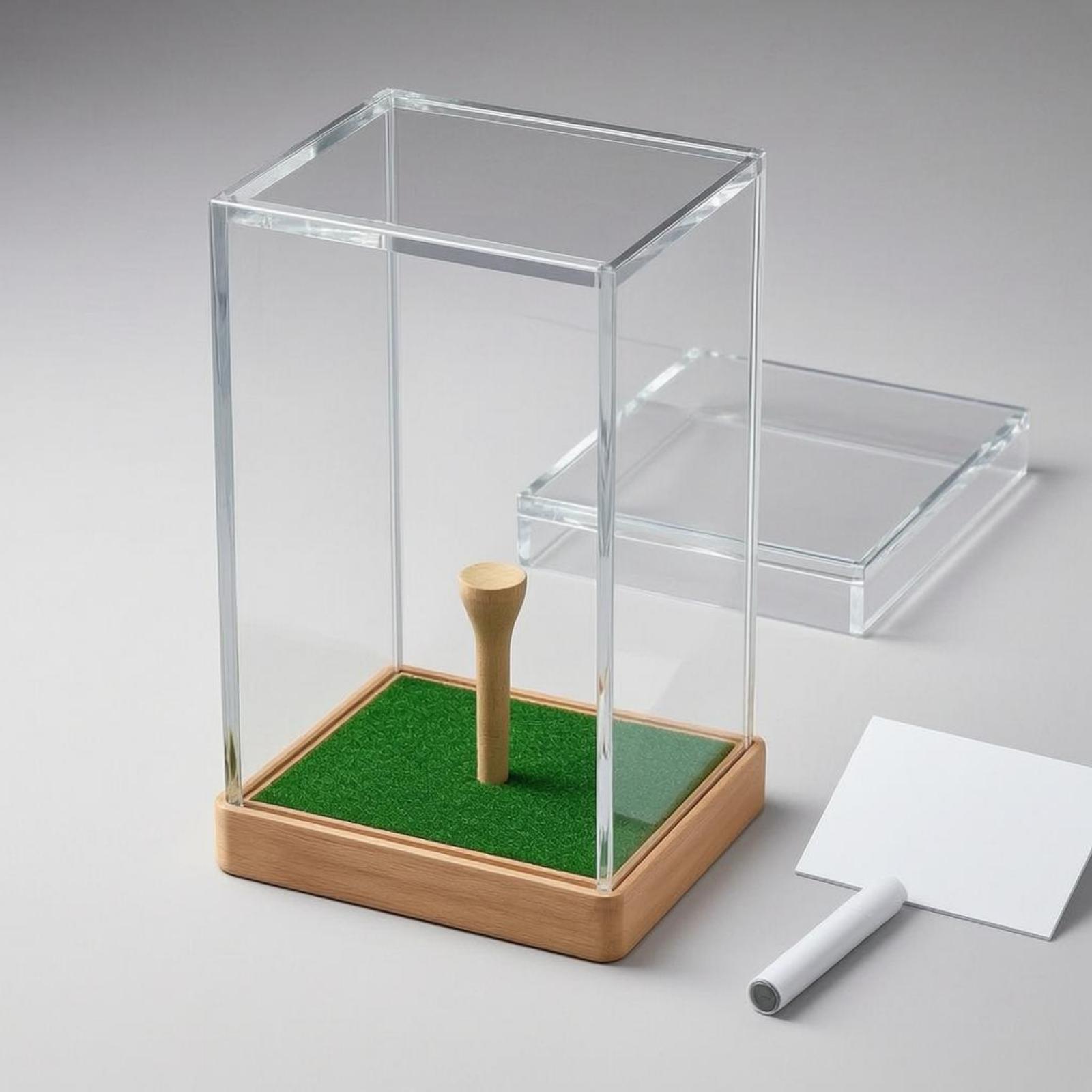 Golfball-Aufbewahrungsbox aus  – Home Decor Green Bewertung und Preis