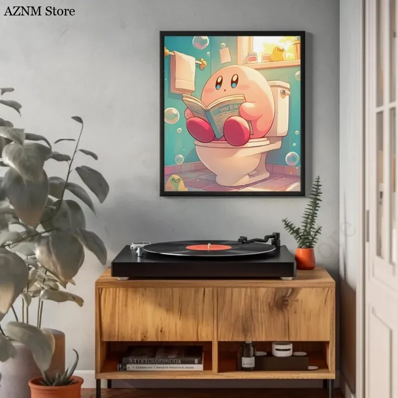 Lustiges Badezimmer-Cartoon-Vi – Home Decor Video Bewertung und Preis