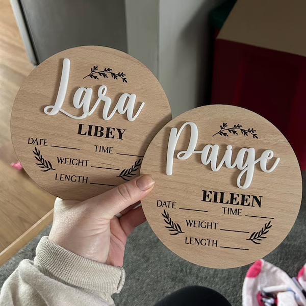 1 Stück personalisiertes Baby- – Home Decor For Wedding Bewertung und Preis