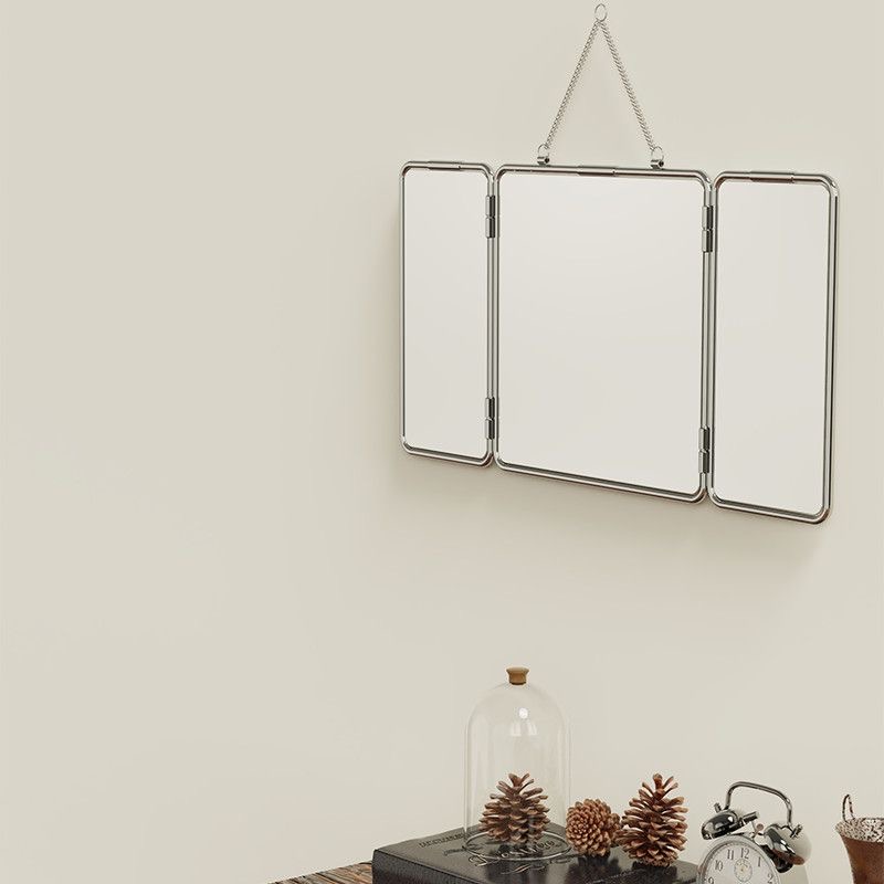 Ins Style Quadratischer dreifa – Home Decor Mirror Bewertung und Preis
