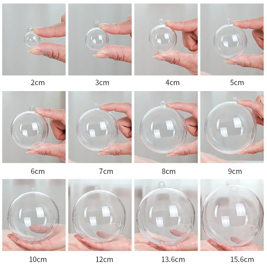 1-20CM Transparente Kugeln Hoh – Home Decor Xmas Gifts Bewertung und Preis