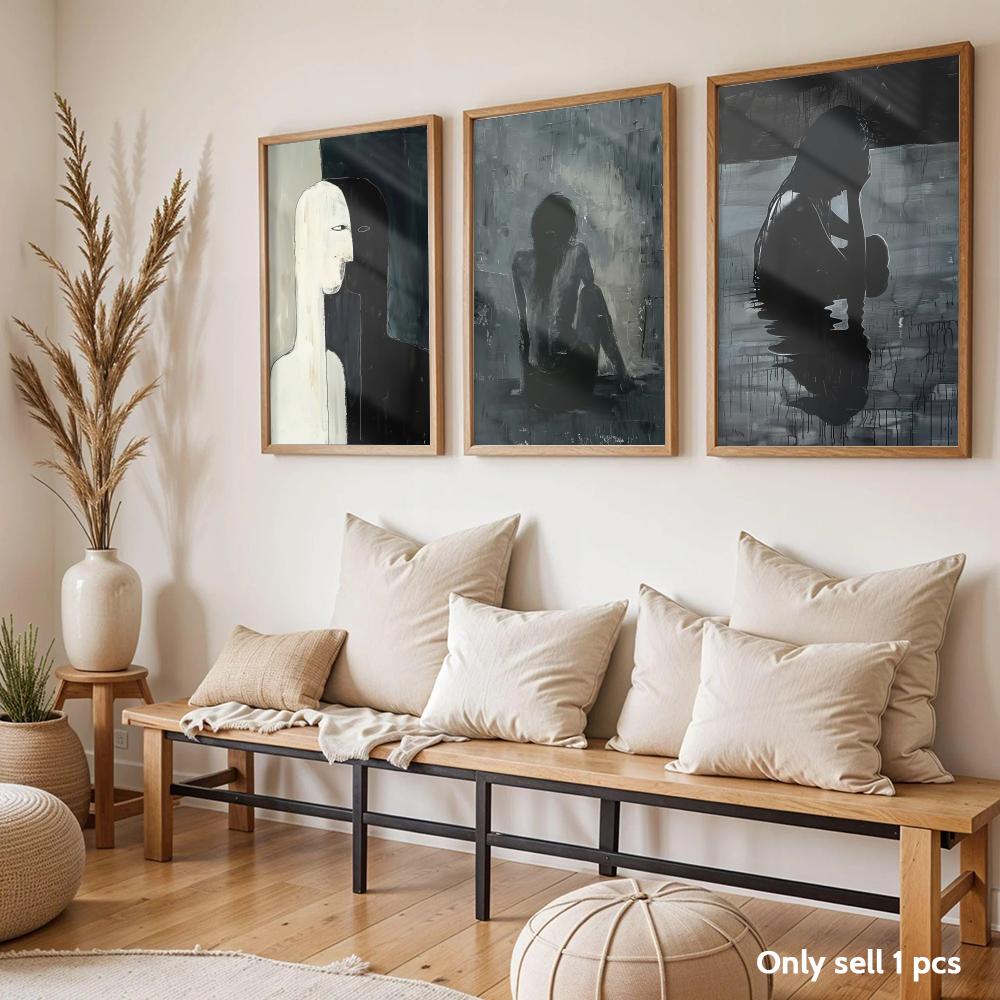 Dunkle Gemälde-Kunstdesign-Pos – Home Decor Design Ideas Bewertung und Preis