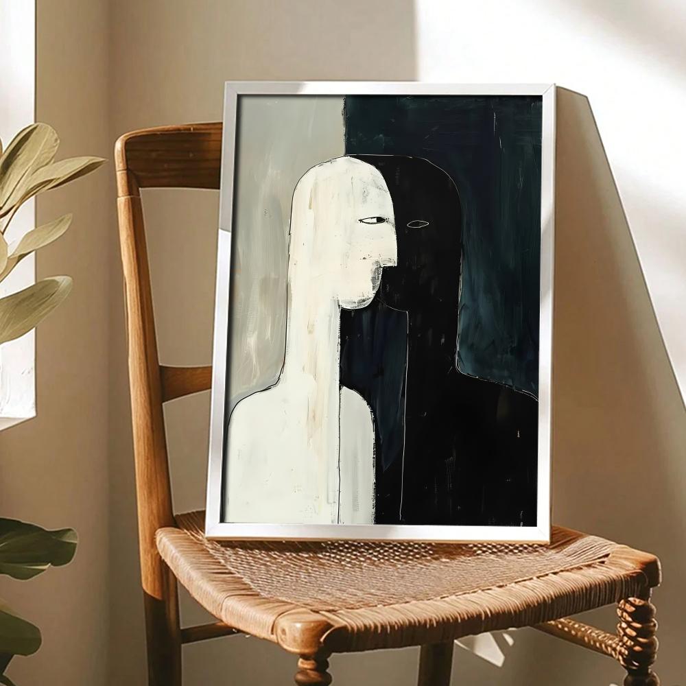 Dunkle Gemälde-Kunstdesign-Pos – Home Decor Design Ideas Bewertung und Preis