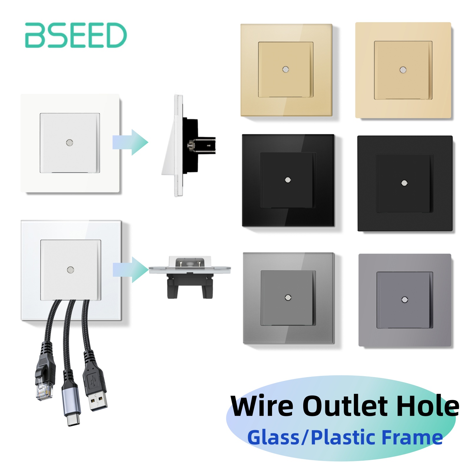 Bseed E-Serie Wand-Kabelauslas – Home Decor Outlet Bewertung und Preis