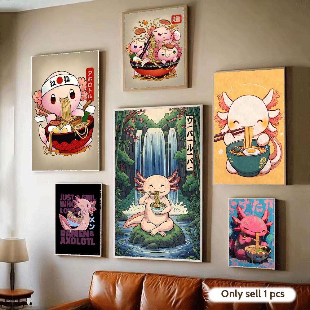 Ramen Axolotls Art Design Post – Home Decor Design Ideas Bewertung und Preis