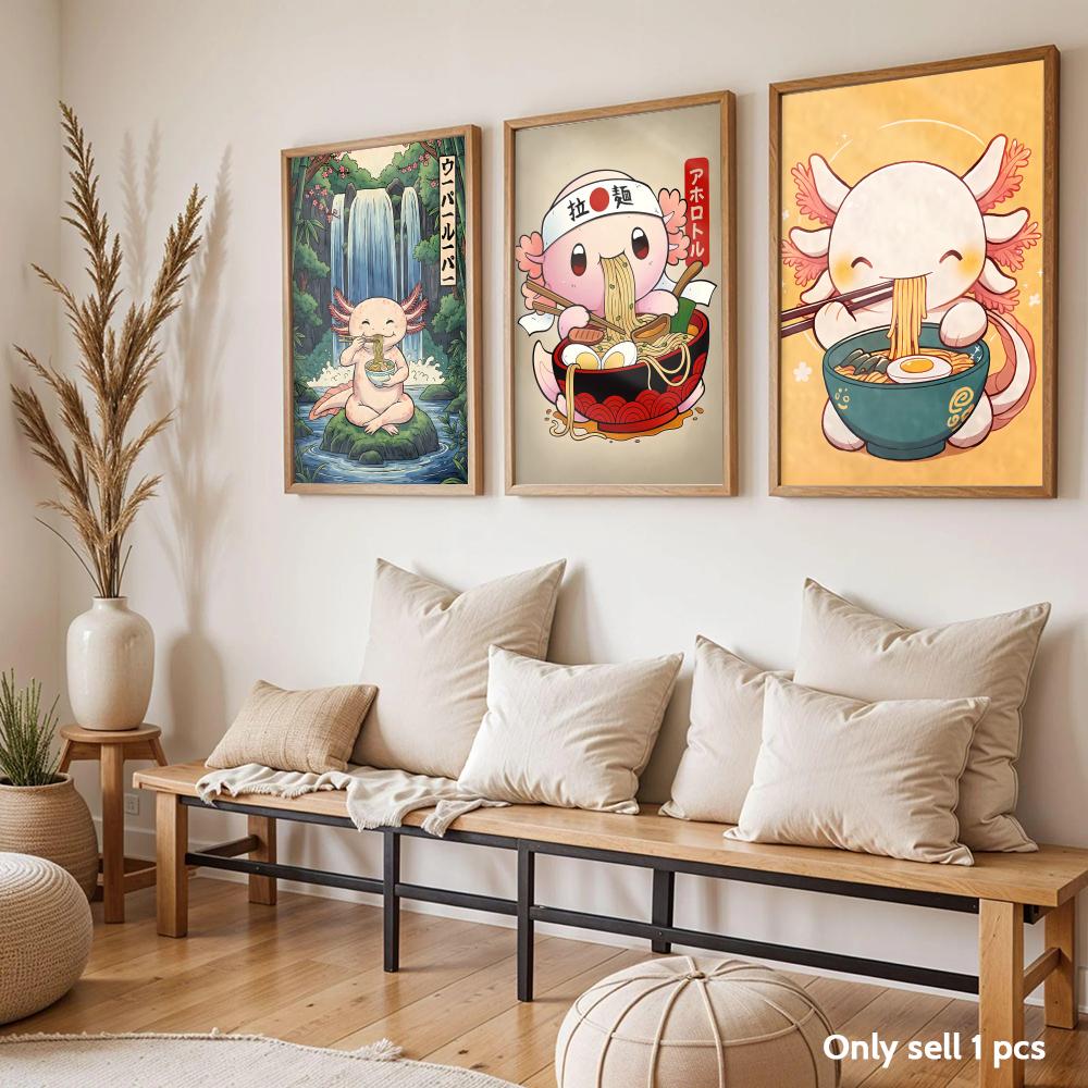 Ramen Axolotls Art Design Post – Home Decor Design Ideas Bewertung und Preis