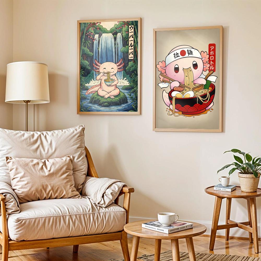 Ramen Axolotls Art Design Post – Home Decor Design Ideas Bewertung und Preis