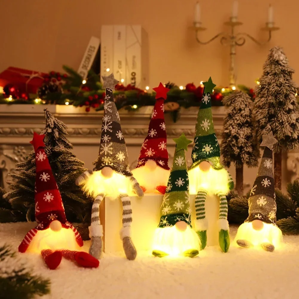 LED Weihnachten Gnome Gesichts – Home Decor Xmas Gifts Bewertung und Preis