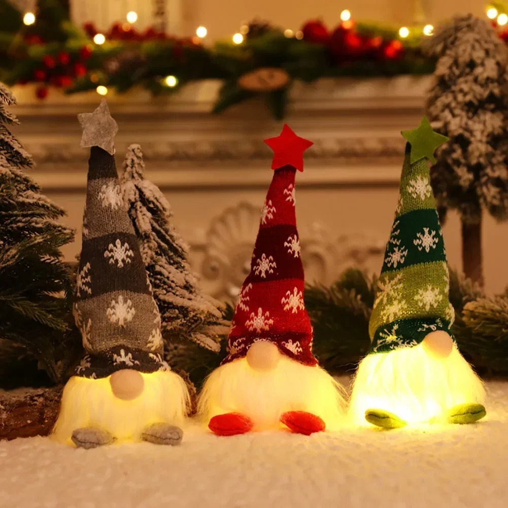 LED Weihnachten Gnome Gesichts – Home Decor Xmas Gifts Bewertung und Preis