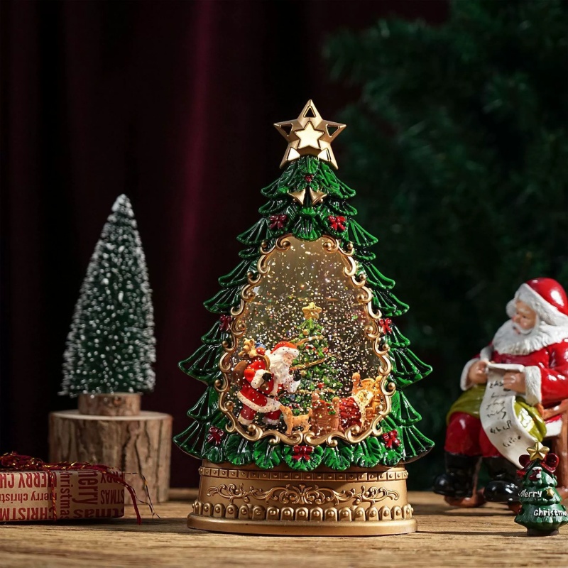 Schneekugel-Musikbox Weihnacht – Home Decor Xmas Gifts Bewertung und Preis