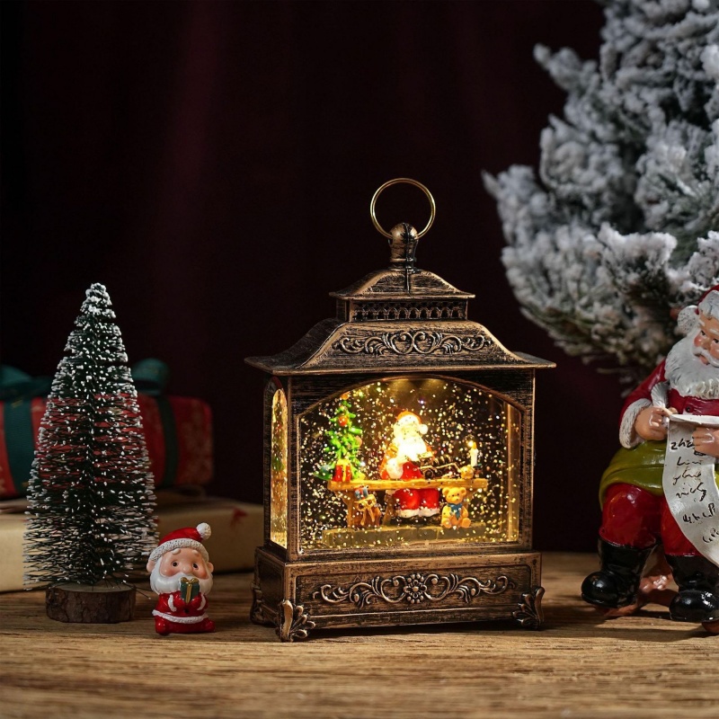 Schneekugel-Musikbox Weihnacht – Home Decor Xmas Gifts Bewertung und Preis