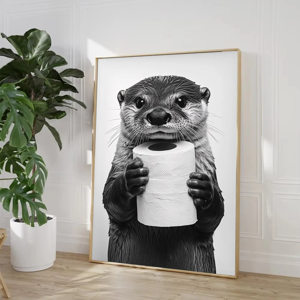 Hochlandrind Otter Katze Wasch – Home Decor Scrap Bewertung und Preis