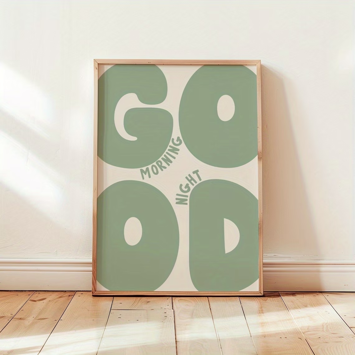 Moderne grüne Wandkunst mit Gu – Home Decor Green Bewertung und Preis