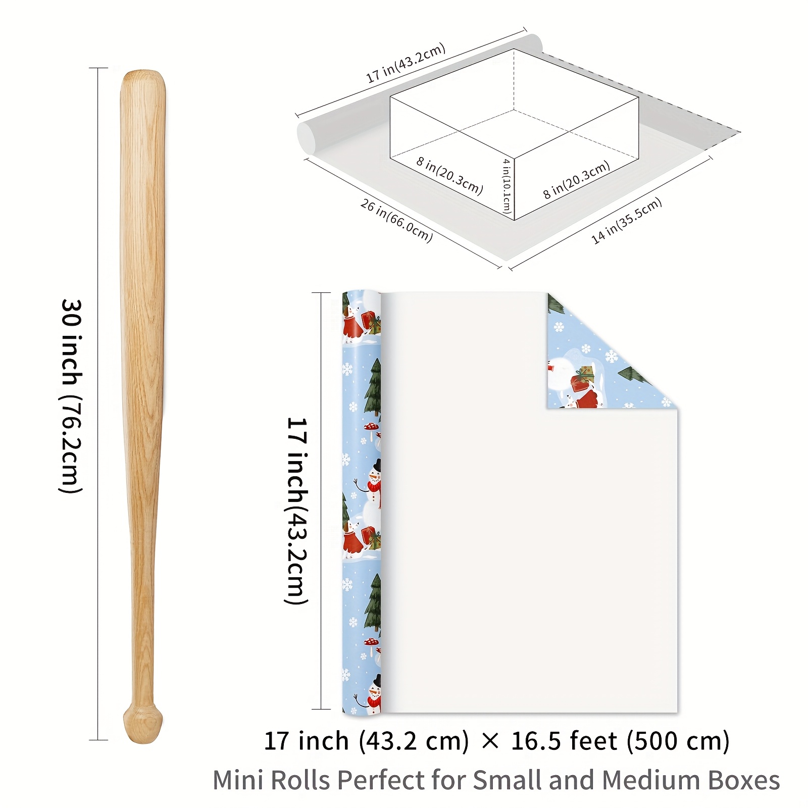 1 Rolle Weihnachtsgeschenkpapi – Home Decor Exchange Bewertung und Preis
