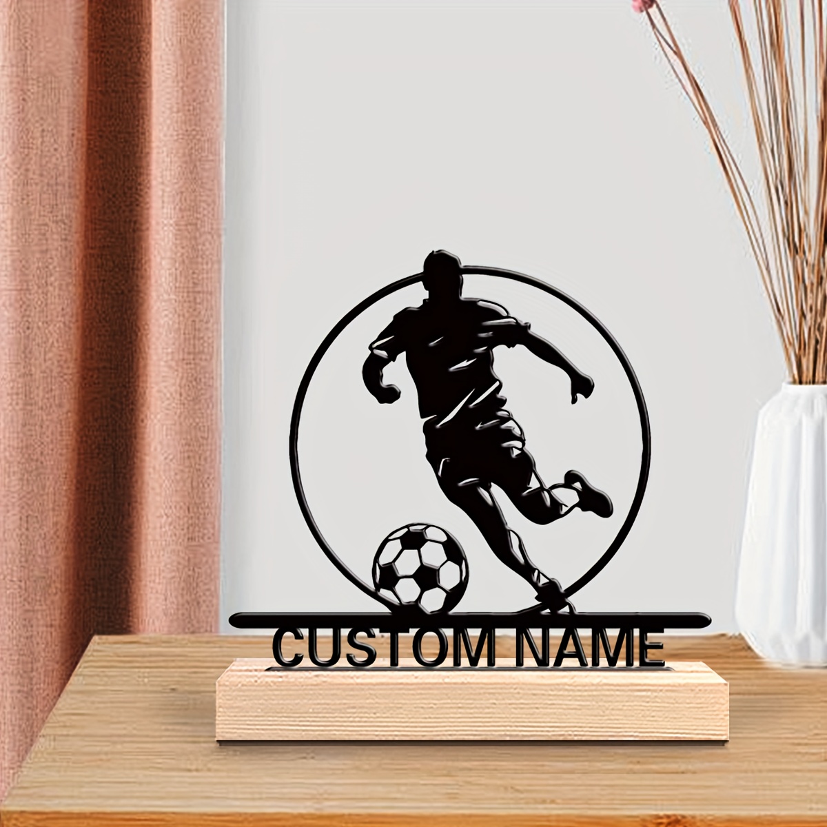 Personalisierte Fußballspieler – Home Decor Furniture Bewertung und Preis