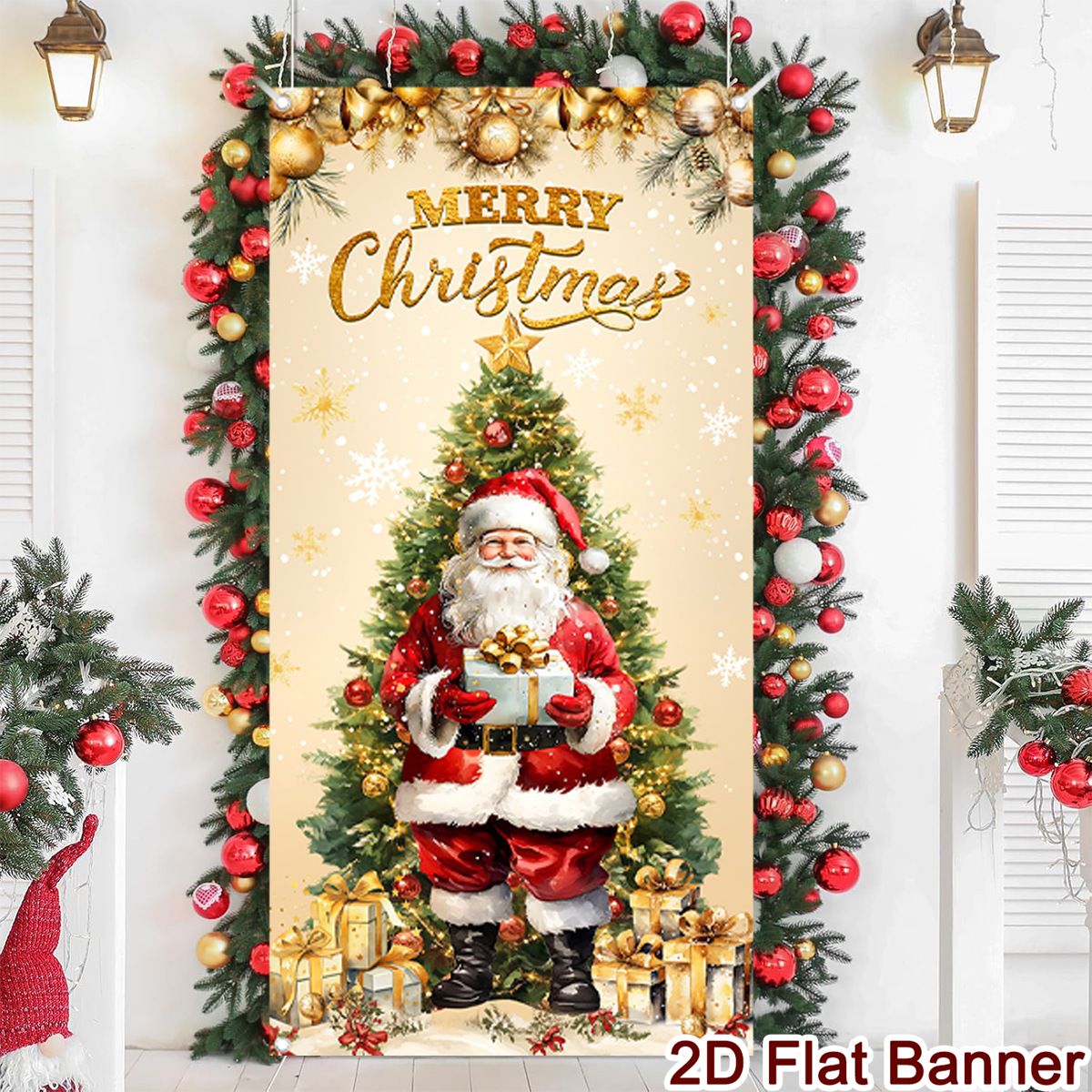 Weihnachts-Türbanner, frohe We – Home Decor Xmas Gifts Bewertung und Preis
