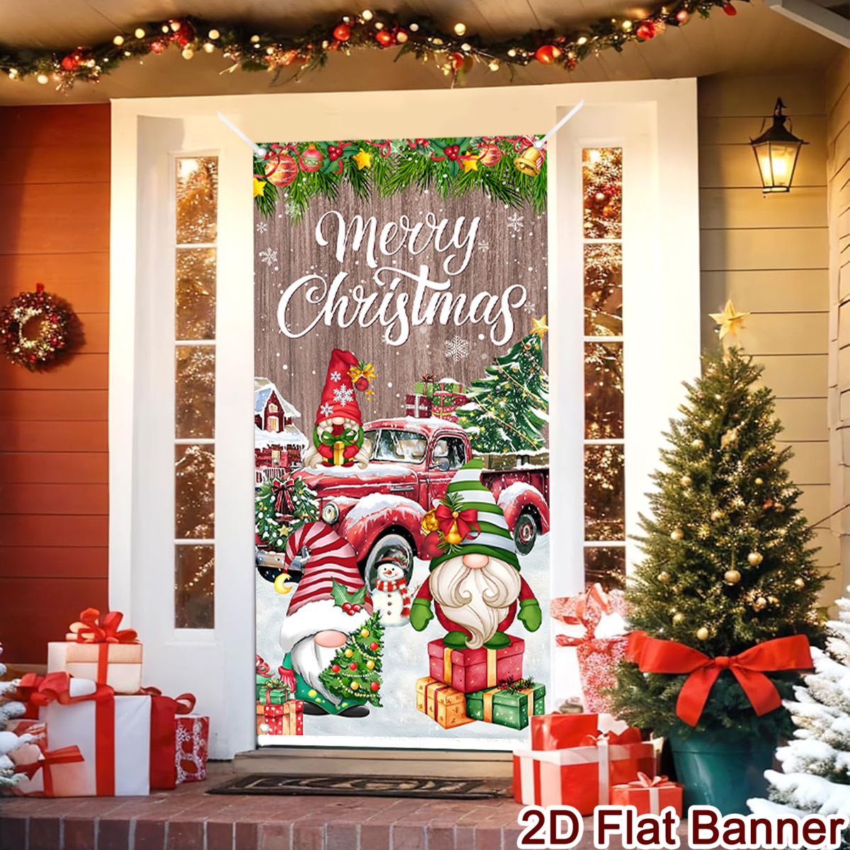 Weihnachts-Türbanner, frohe We – Home Decor Xmas Gifts Bewertung und Preis