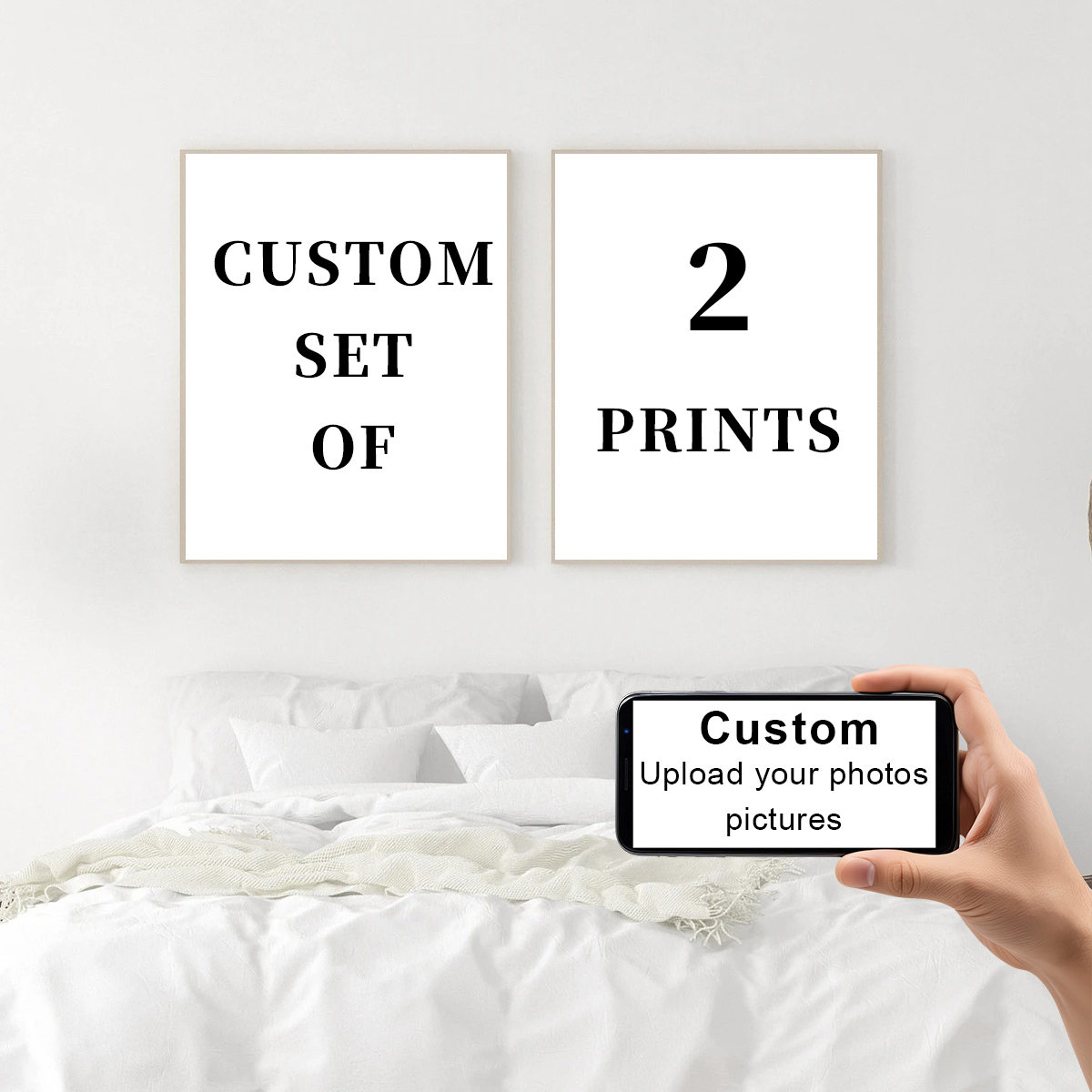2 Stück/Set Individuelle Leinw – Home Decor Kit Bewertung und Preis