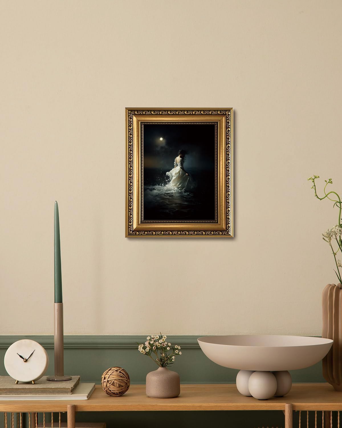 Gerahmtes Leinwandbild: Gotisc – Home Decor Mirror Bewertung und Preis