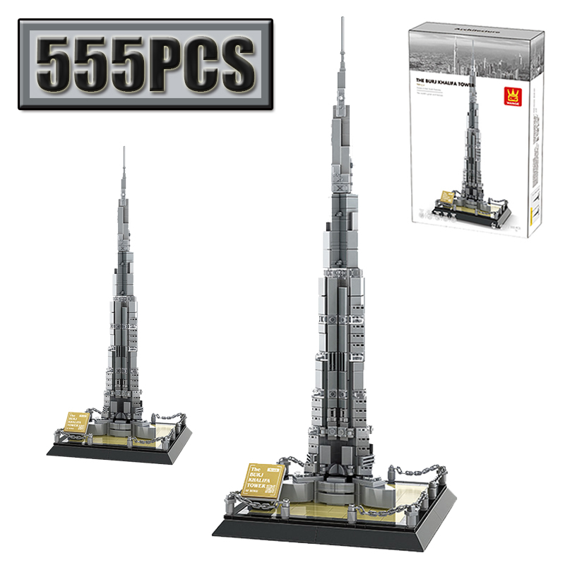 555-teiliges Dubai Burj Khalif – Home Decor Dubai Bewertung und Preis