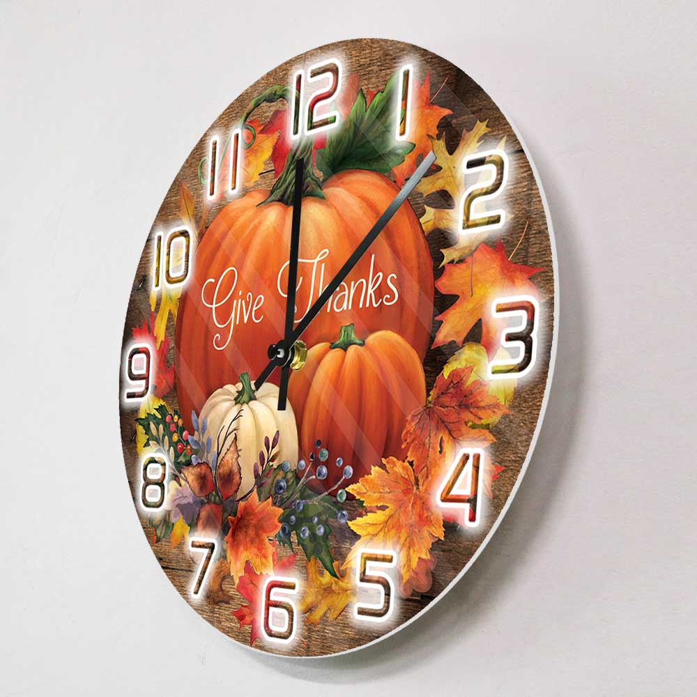 Wanduhr „Geben Sie Dank“ im mo – Home Decor Design Ideas Bewertung und Preis