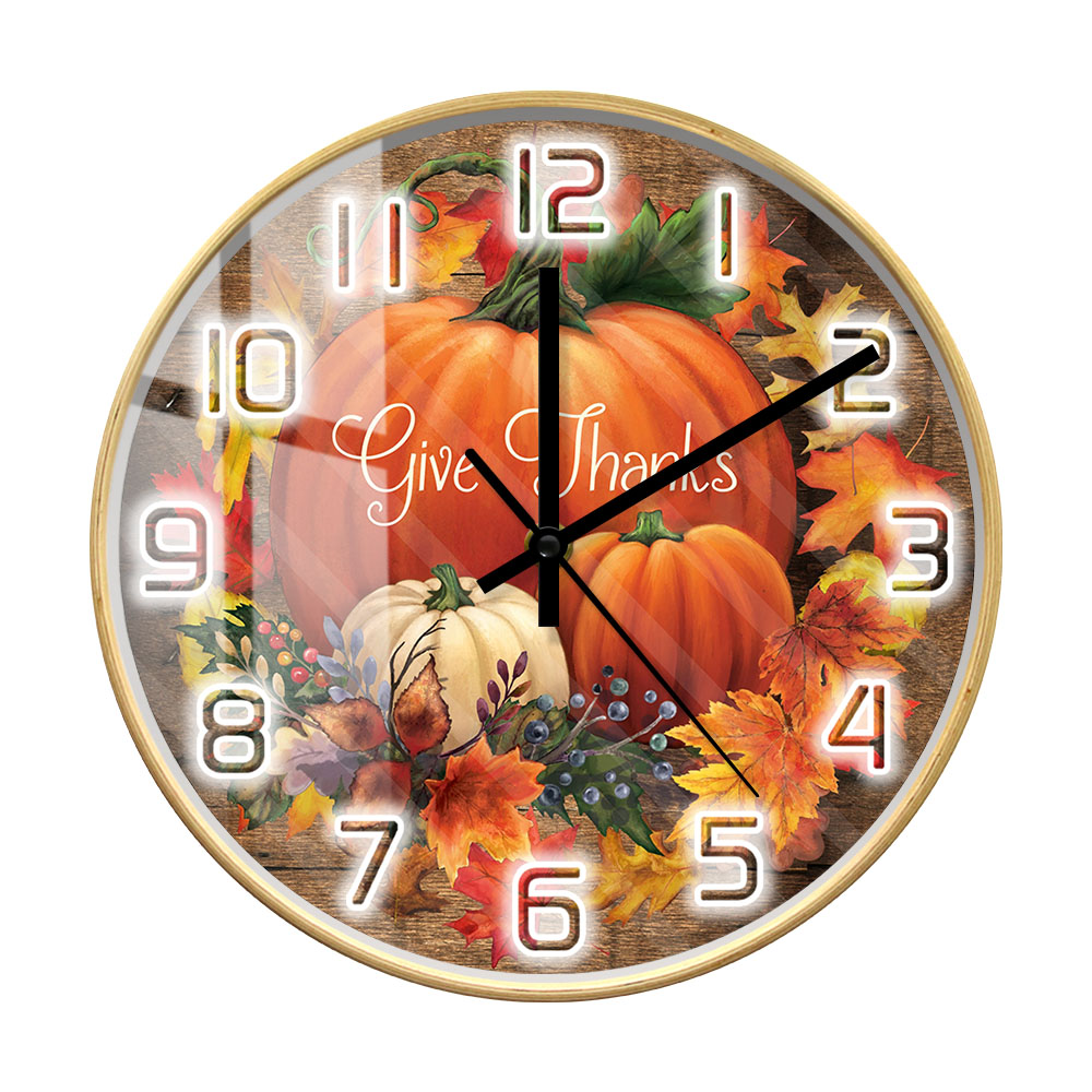 Wanduhr „Geben Sie Dank“ im mo – Home Decor Design Ideas Bewertung und Preis