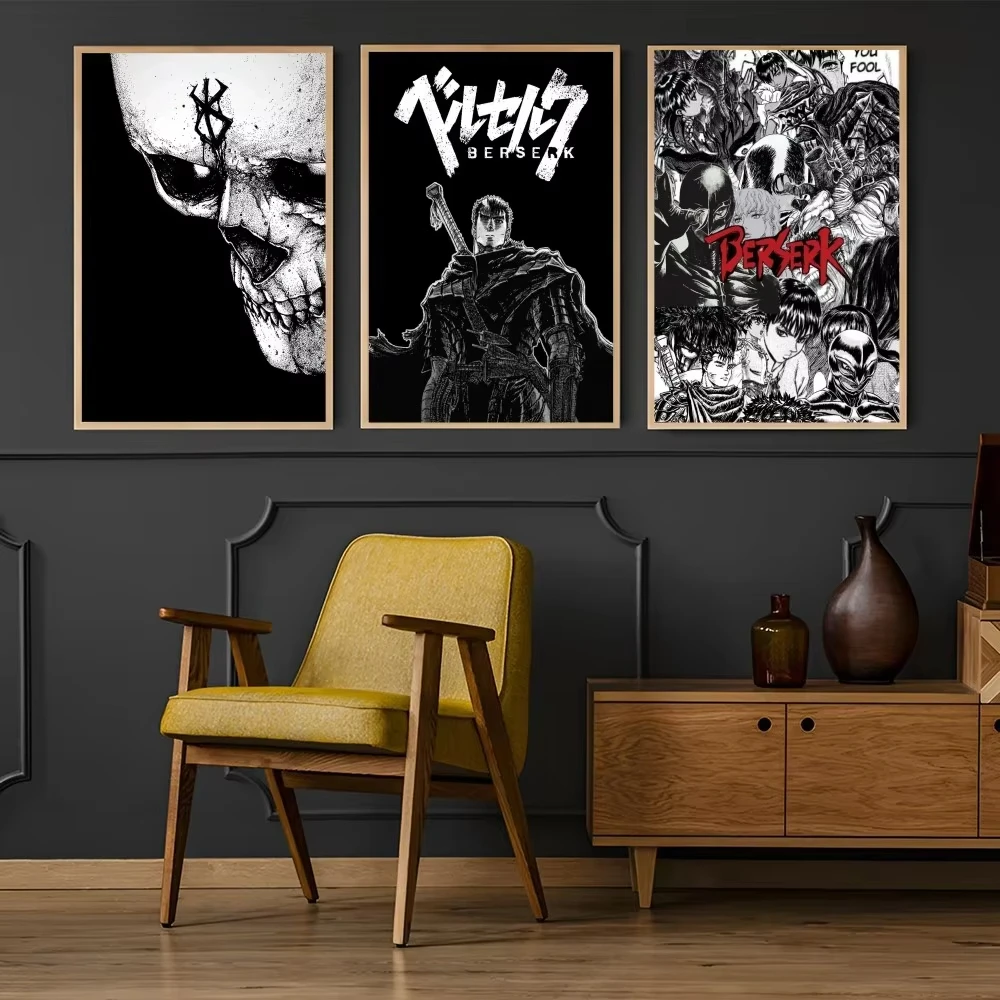 Anime B-berserk Poster, Papier – Home Decor Scrap Bewertung und Preis