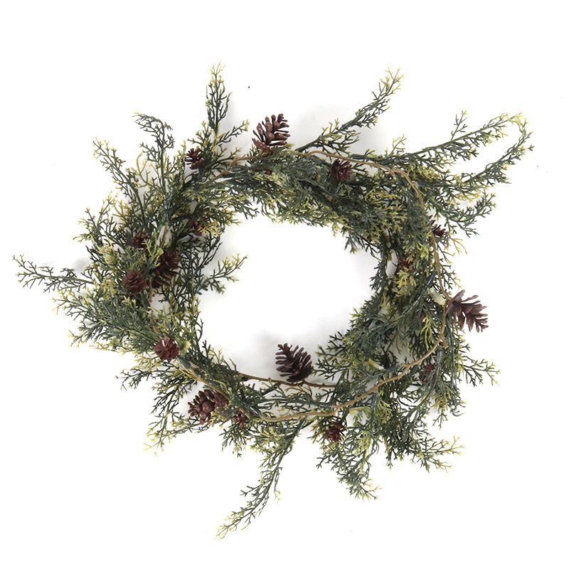 Weihnachtskranz, künstliche Ta – Home Decor Xmas Gifts Bewertung und Preis