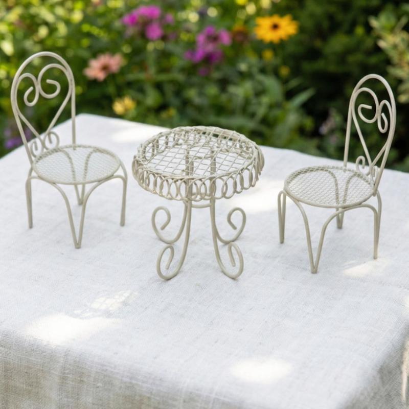 1/3-teiliges Puppenhaus-Garten – Home Decor Furniture Bewertung und Preis