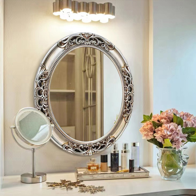 Europäischer Ovaler Hohlspiege – Home Decor Mirror Bewertung und Preis