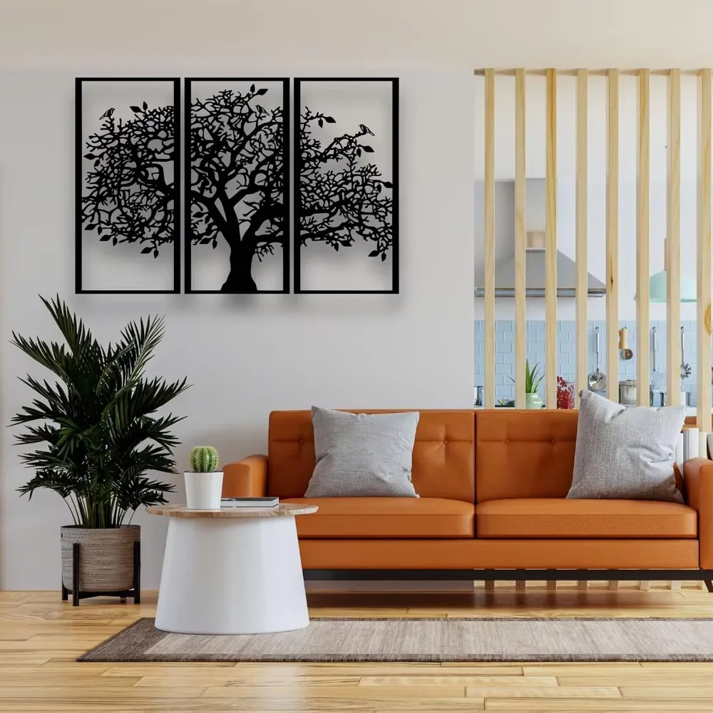 3-teilige Familienstammbaum-Wa – Home Decor Etsy Bewertung und Preis