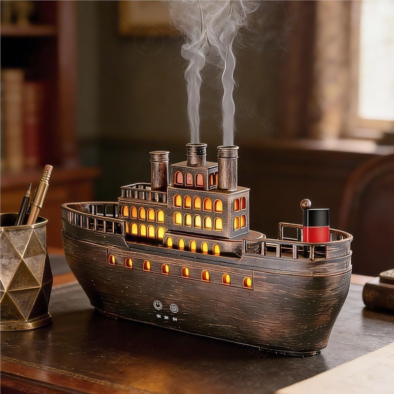 Retro-Dampfschiff Ultraschall- – Home Decor Outlet Bewertung und Preis