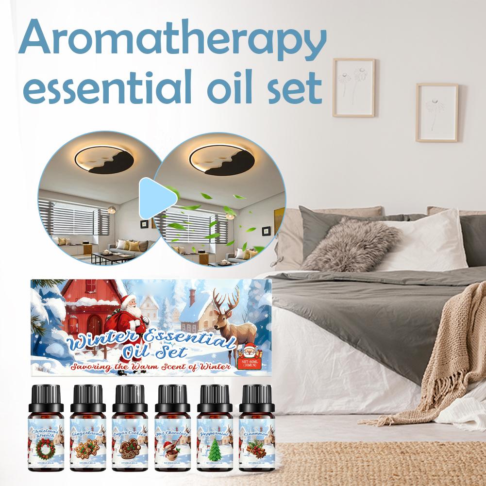 Winter Ätherisches Öl Set 6PCS – Home Decor Xmas Gifts Bewertung und Preis