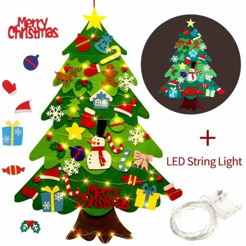 DIY Filz-Weihnachtsbaum mit Ab – Home Decor Xmas Gifts Bewertung und Preis