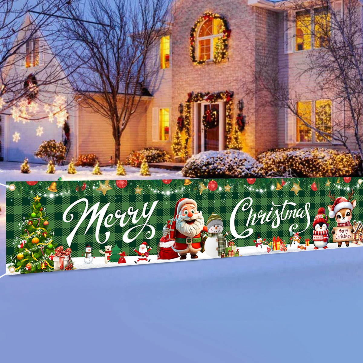 Weihnachtsbaum-Banner, Weihnac – Home Decor Xmas Gifts Bewertung und Preis