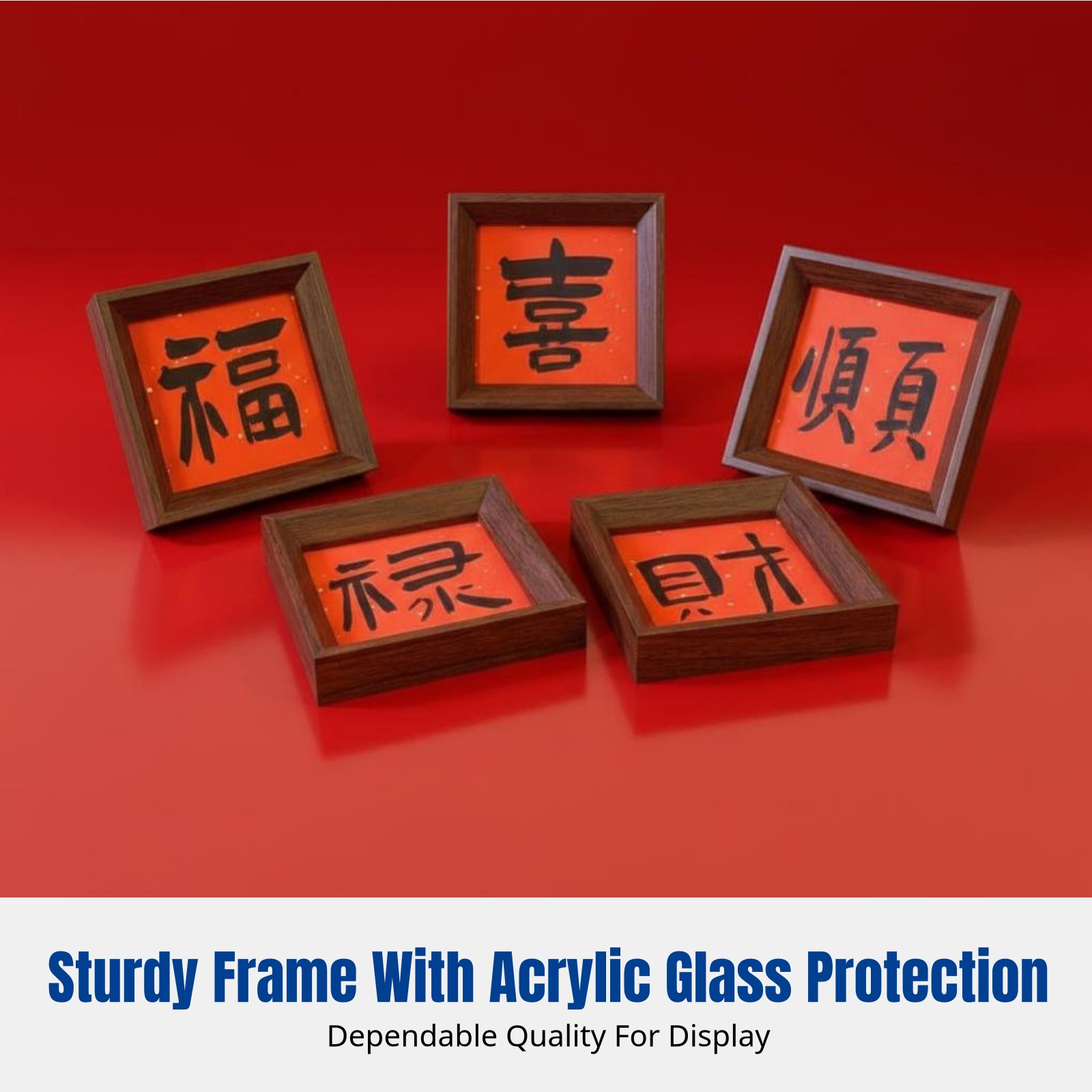 Neuer chinesischer Kalligrafie – Home Decor Mirror Bewertung und Preis